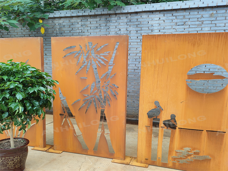 indoor corten steel screen vendor